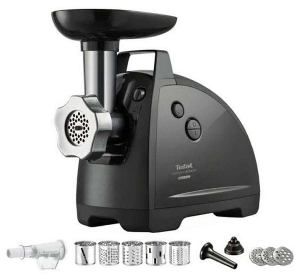 Tefal NE6858, 2000 W, Schwarz, Edelstahl, 2,6 kg/min, Produktbild 