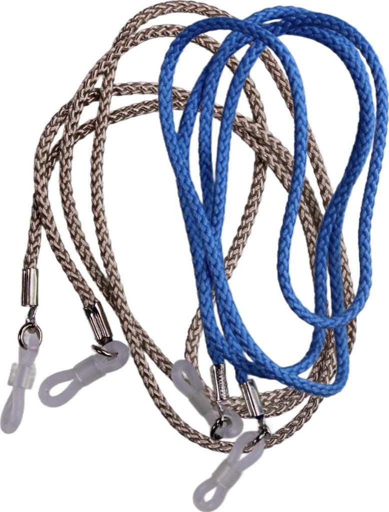 Sommeredition Brillenbänder 2er Set Hellblau & Grau Produktbild 