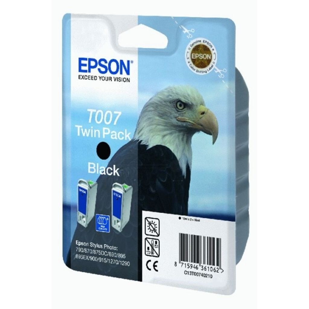 Epson T007 - Inktcartridge / Zwart (16 ml)