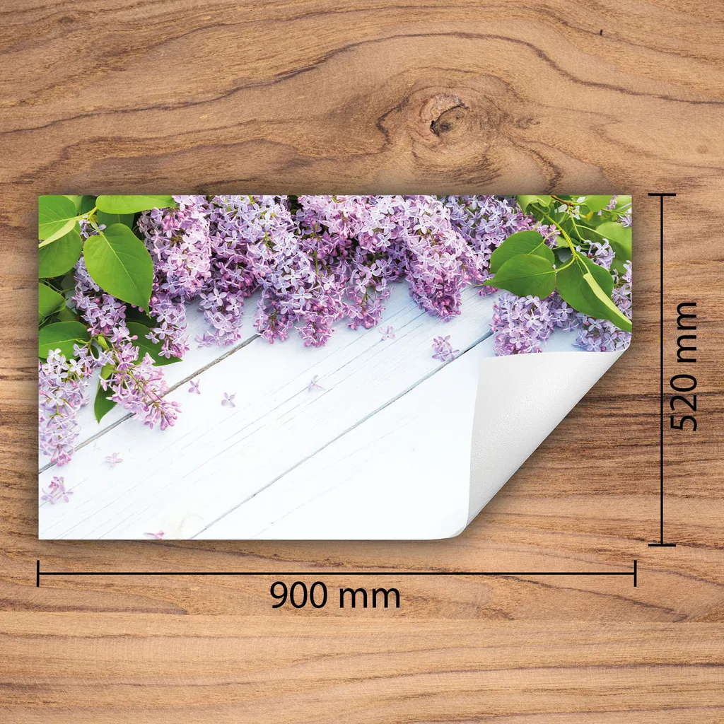 Copri Piano Induzione 90x52 DarHaus - Tappetino Design Legno Bianco - 2