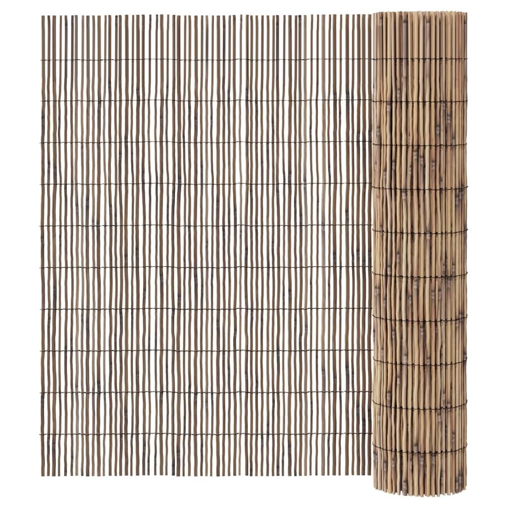 vidaXL Tuinhek, 600x100 cm, rietstijl Productafbeelding 