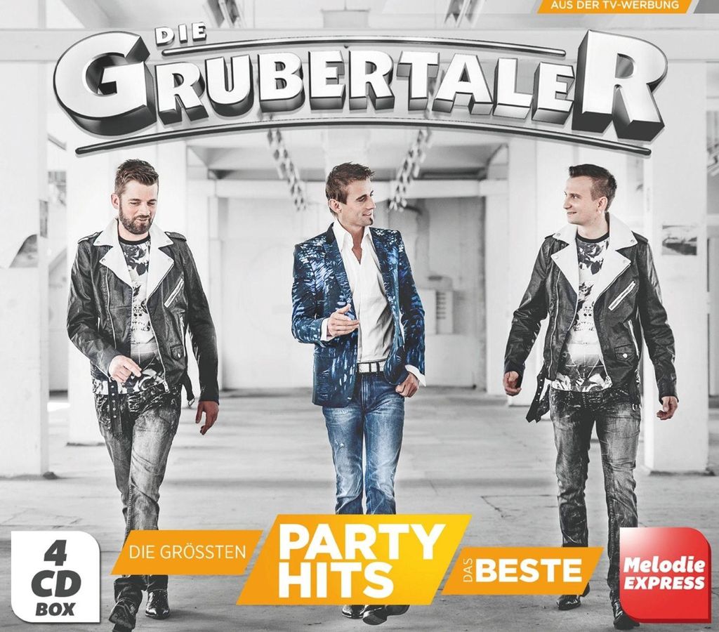 Die Grubertaler: Die größten Partyhits - Das Beste 4er-CD