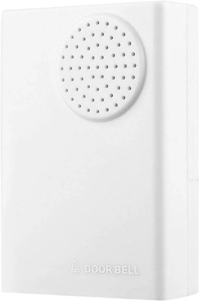 Sonnette filaire sans piles 120 dB installation facile branchement 2 fils