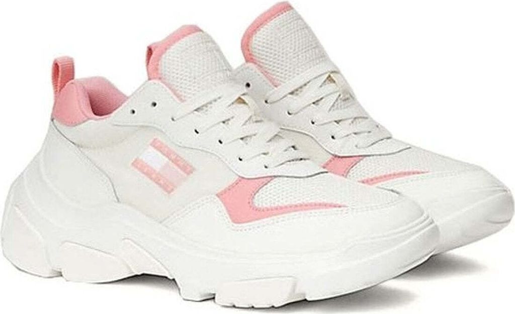 Tommy Jeans Damen Sneaker EN0EN02566 TIC Farbe: Rosa Größe: 36