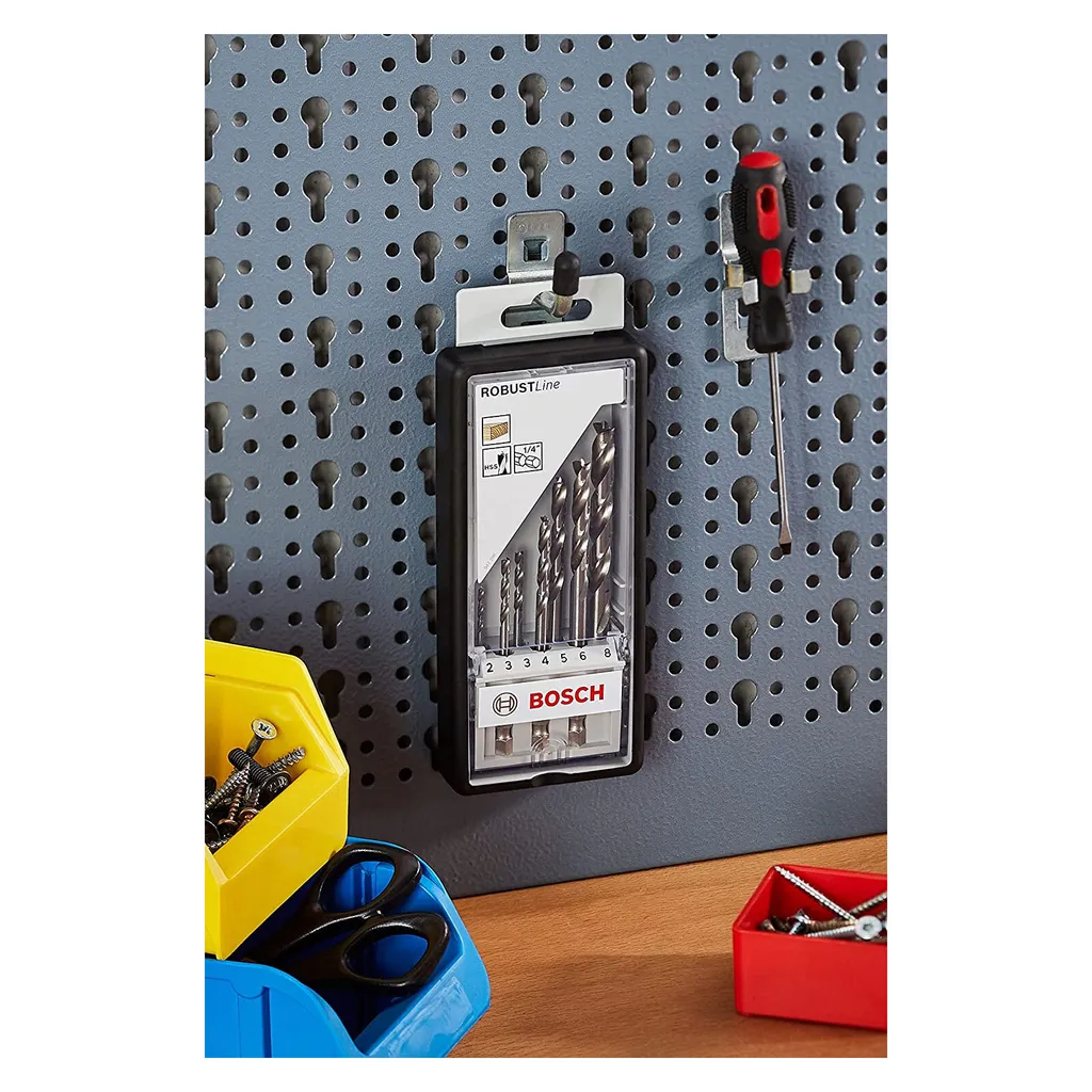 Offerta Set Bosch Robust Line: 7 Punte Legno Professionali Alta Precisione - 20