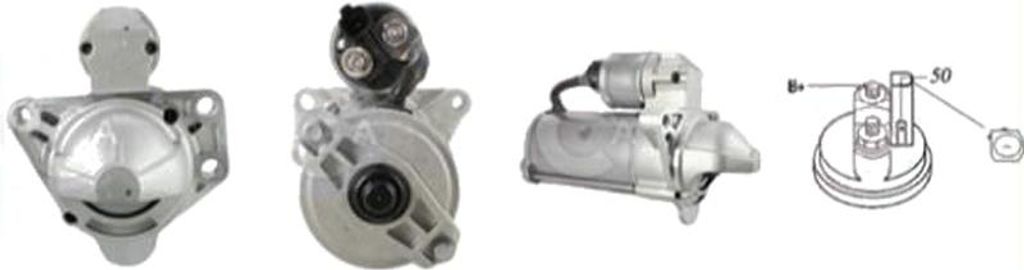 CASCO CST32141GS Starter Anlasser 2,20kW für OPEL ANTARA 12V