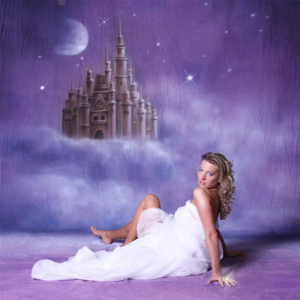 Fond photo pour portraits et nouveau-nés 3x6m - Décor textile doux