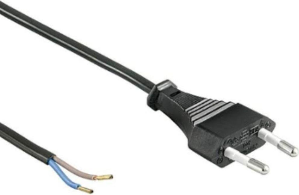 Ledvion - Praktisches Netzkabel, 1,5 Meter, inkl. Eurostecker, flexible Stromversorgung für elektrische Geräte