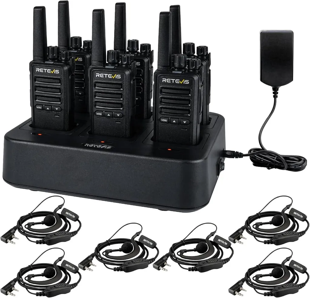 Retevis RT668B Walkie Talkie Ricaricabile 6 Pack - Outdoor & Adventure