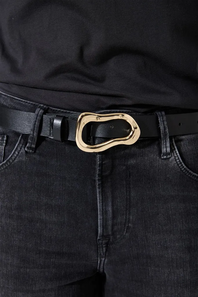 Cintura Donna GARCIA 60 Nero 95: Eleganza Italiana in Vera Pelle - 3
