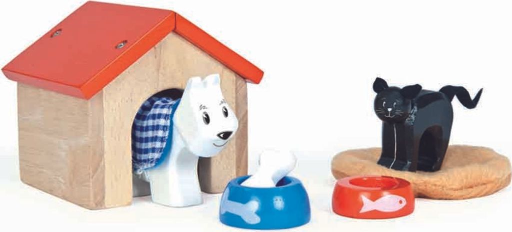 Le Toy Van Puppenhaus Haustier Set -Holzspielzeug Tiere Produktbild 