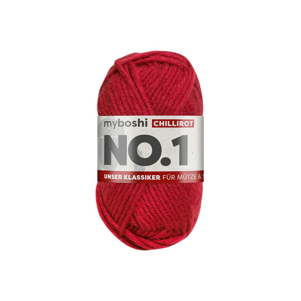myboshi Woll-Modell: No.1, mit Wolle