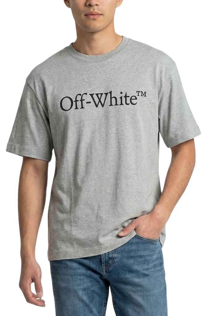 Off White - "Bkish" T-Shirt für Herren/Damen Uni GT20820 (XXL) (Grau/Schwarz)