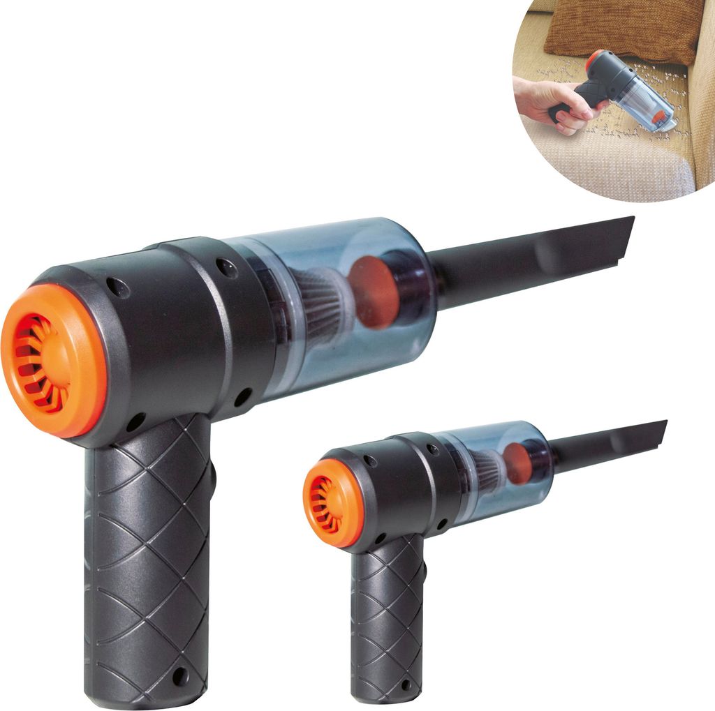 Starlyf Mini Vacuum Cleaner 2er Pack - Akku Handstaubsauger, beutellos, 2in1 Staubsauger mit Gebläse
