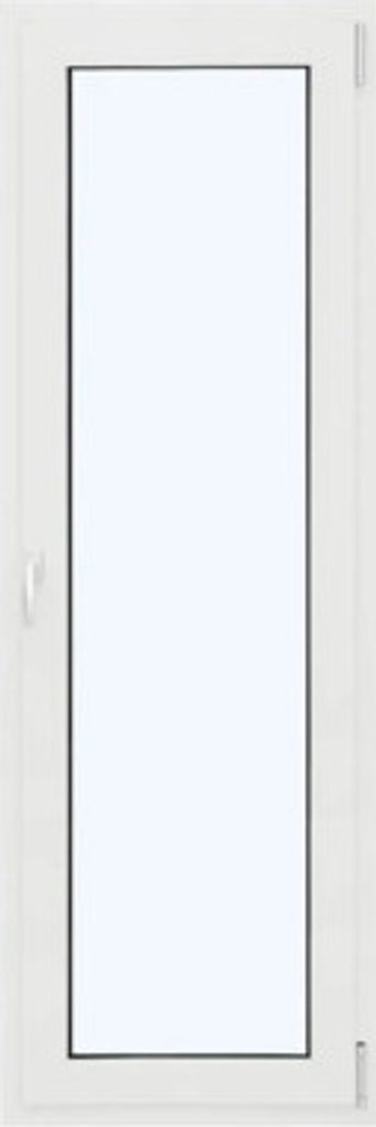 ARON Ternum Aluminiumfenster RAL 9016 verkehrsweiß 1 Flügelig (Dreh-Kipp) 500x1400 mm DIN Rechts