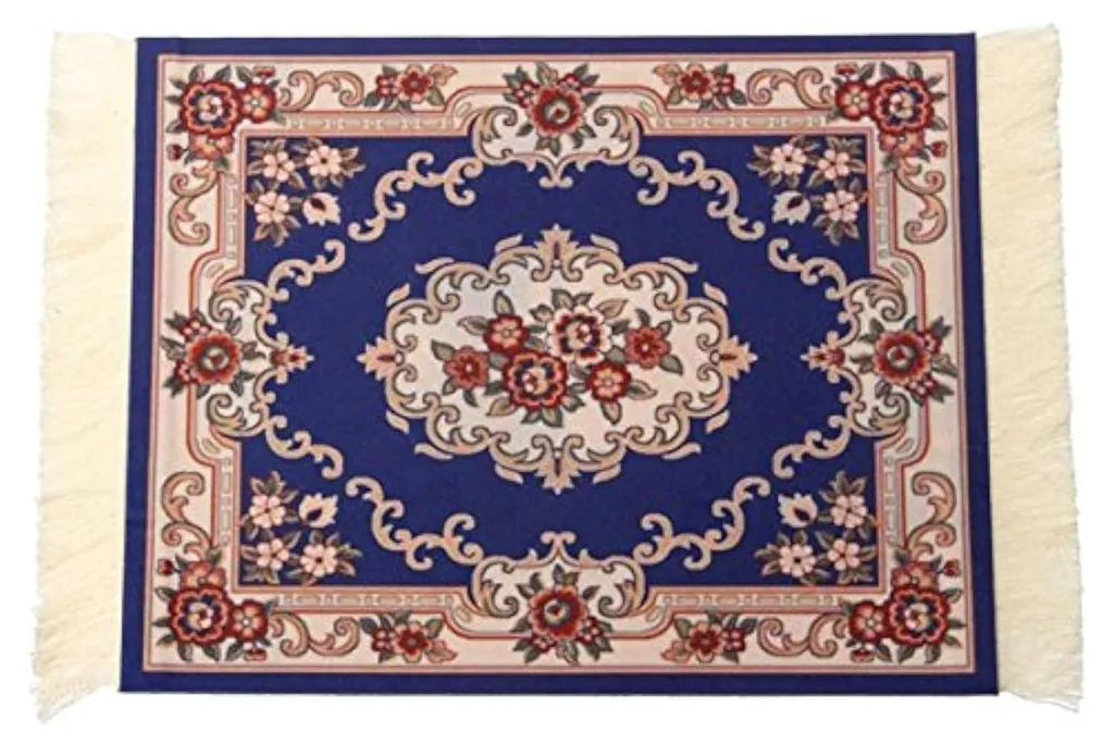 Tapis de souris bureau au motif tapis persan bohème pour ordinateur