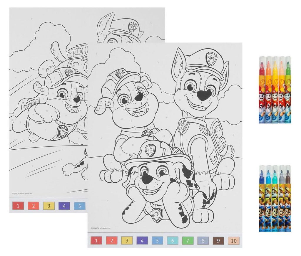 Ausmalbuch „PAW Patrol“ Produktbild 