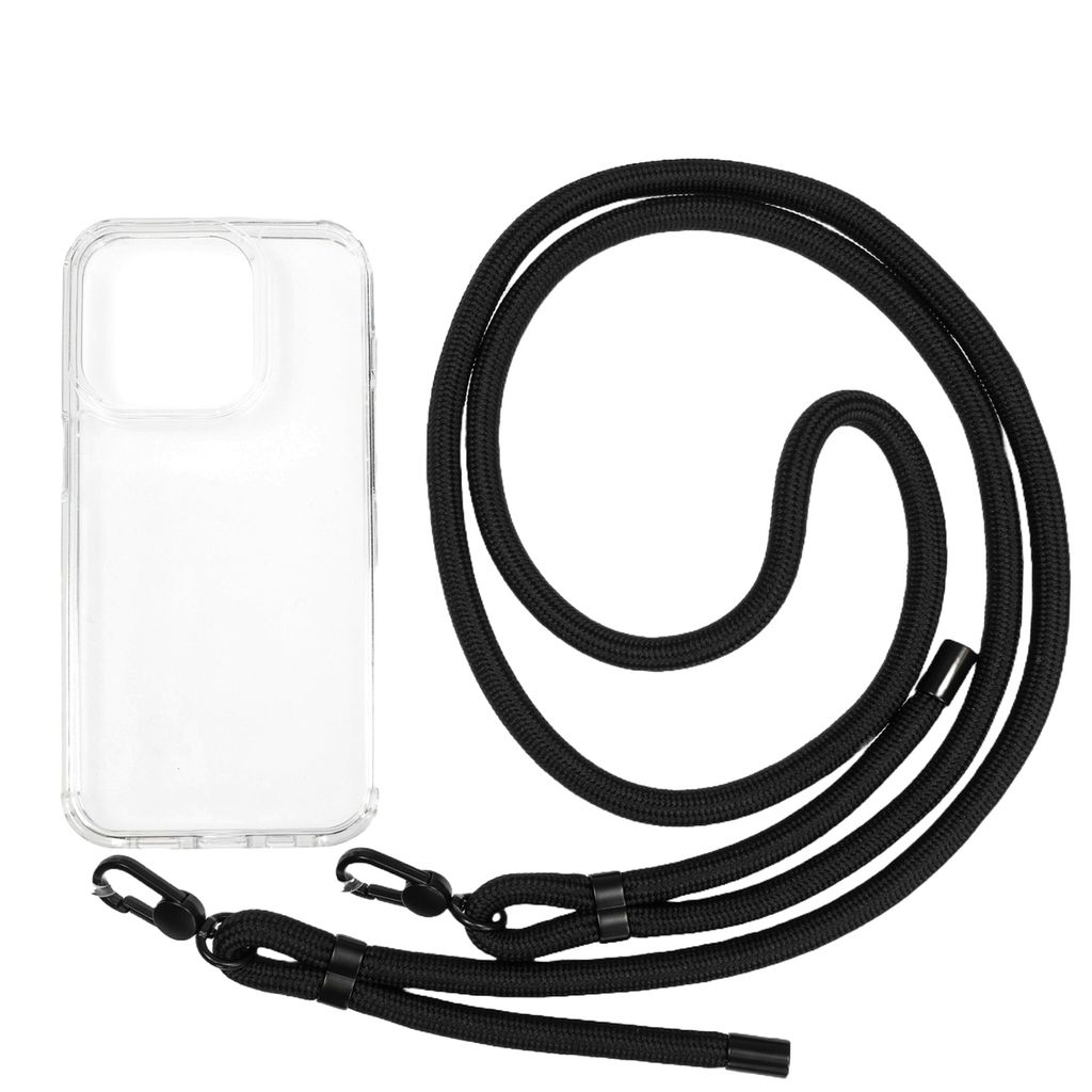 Mobile Origin Lanyard Tasche Klar iPhone 15 Pro