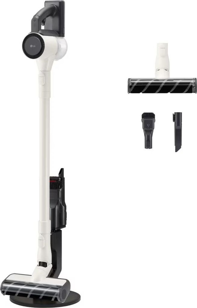 LG A9C-AIR1E, Pionowy odkurzacz, Bez worka, Czarny, Biały, Zdjęcie produktu 
