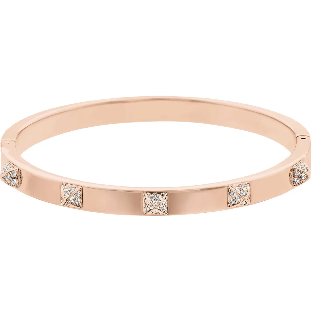 Bracelet Jonc Swarovski Tactic 5184528 Or Rose - Taille L pour Femme