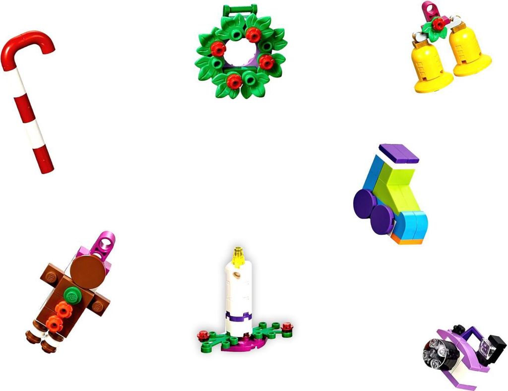 Adventní kalendář Lego Friends 41353 s vánočními ozdobami, Obrázek produktu 13