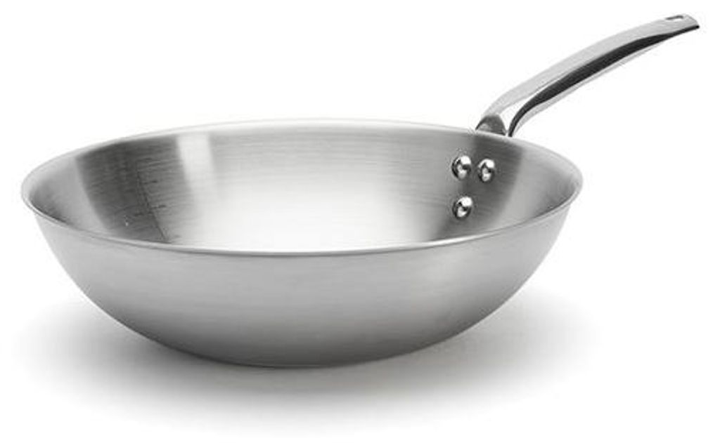28 cm wokpan, merk De Buyer, model 3608.28 Productafbeelding 