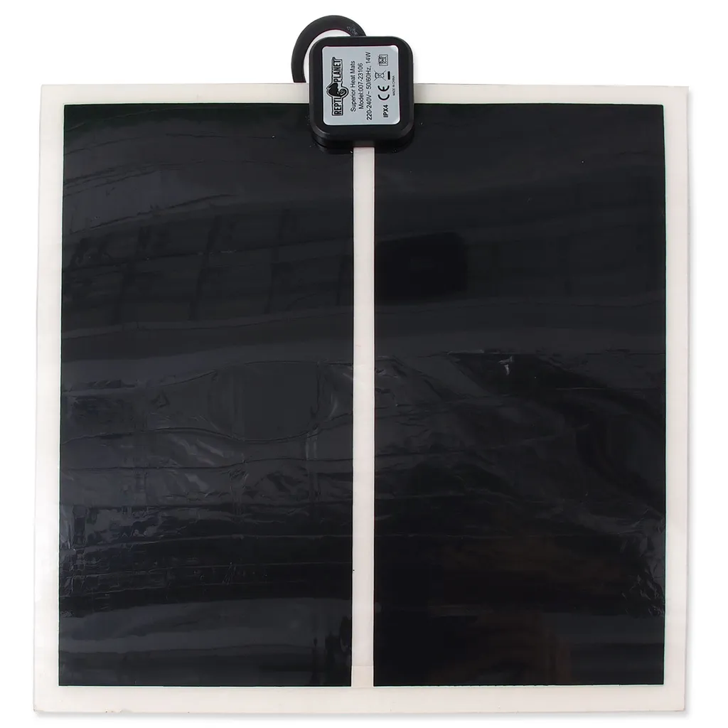 Plaque chauffante 28 cm 14W haute performance pour semis et reptiles