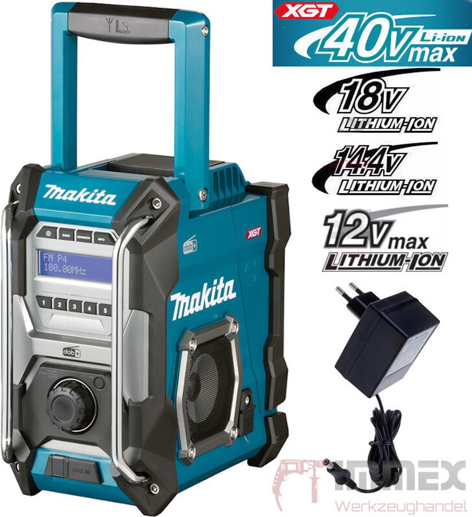 Makita MR003GZ 40V akumulátorové stavební rádio Obrázek produktu 21