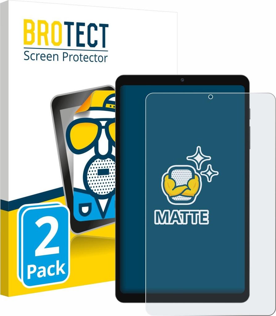 2x BROTECT Schutzfolie für Blackview Link 2 8.68" Displayschutz Displayschutzfolie Folie Matt Entspiegelungsfolie