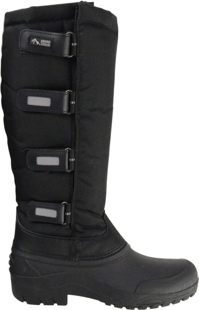 Hy - Damen Lange Reitstiefel "Atlantic" BZ4497 (44,5 EU) (Schwarz)