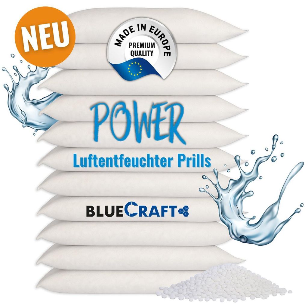 10x 1kg Luftentfeuchter Prills Nachfüllpack im Vliesbeutel Produktbild 