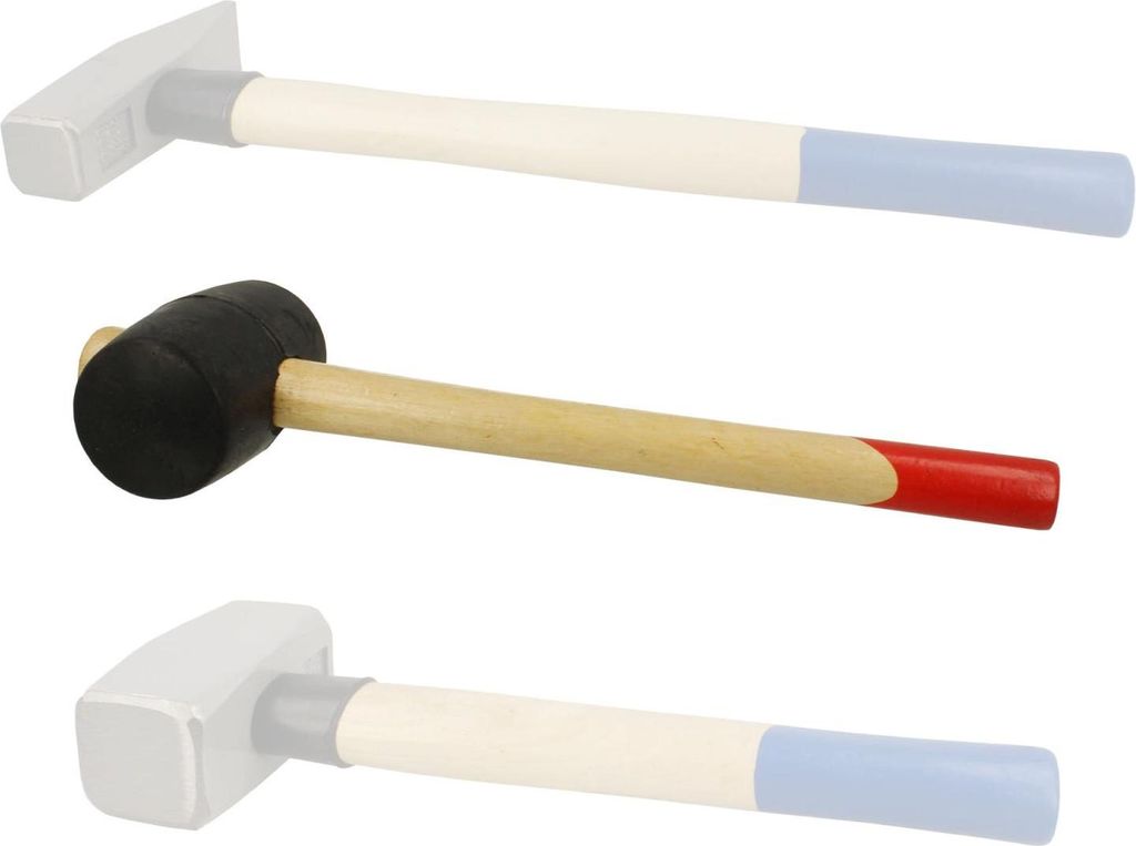 BOOMET Gummihammer 320g · Hartgummihammer für präzises Arbeiten Ideal für empfindliche Bauteile