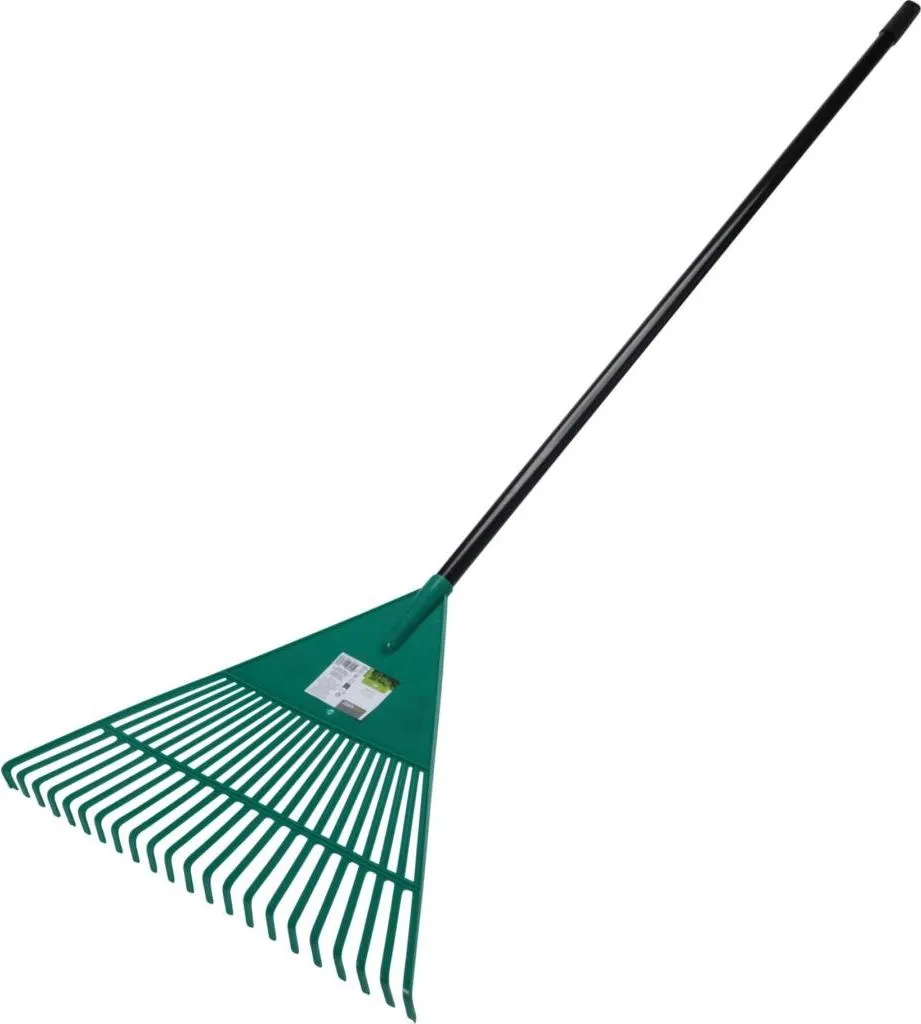 Râteau à feuilles pour ramassage gazon lot de 3 pièces de 117 cm