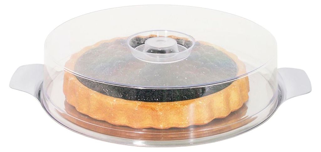 CONTACTO Piatto da torta con coperchio, altezza: 70 mm, ø: Immagine del prodotto 