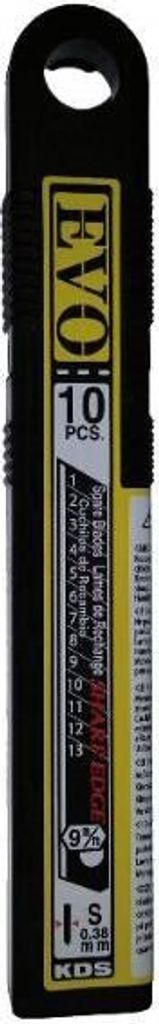 KDS Abbrechklingenbox Power Black Evolution mit 9 mm Abbrechklingen ( 10 Stück )