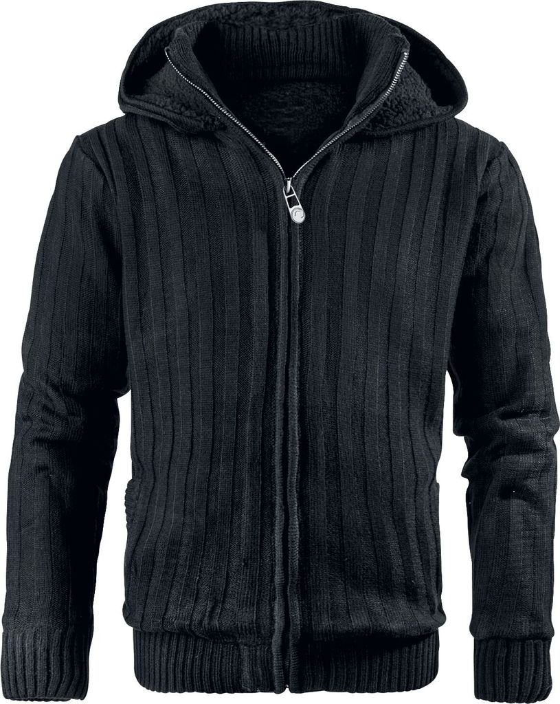Black Premium by EMP Herren schwarze Übergangsjacke 5XL Produktbild 