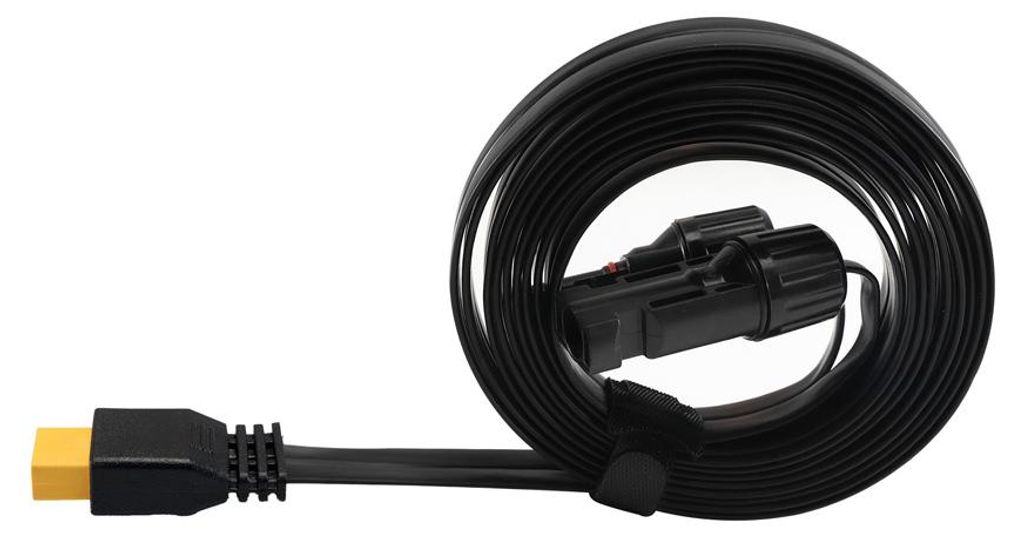 Offgridtec XT90 zu PV-Stecker 2,5m Flat Cable 4mm² Verbindungskabel (Super Flach)