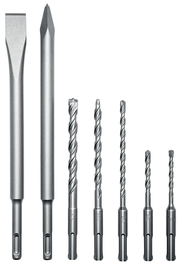 Flex Hammerbohrer CH/HD 4-C Set SDS-plus Xtreme Plus
