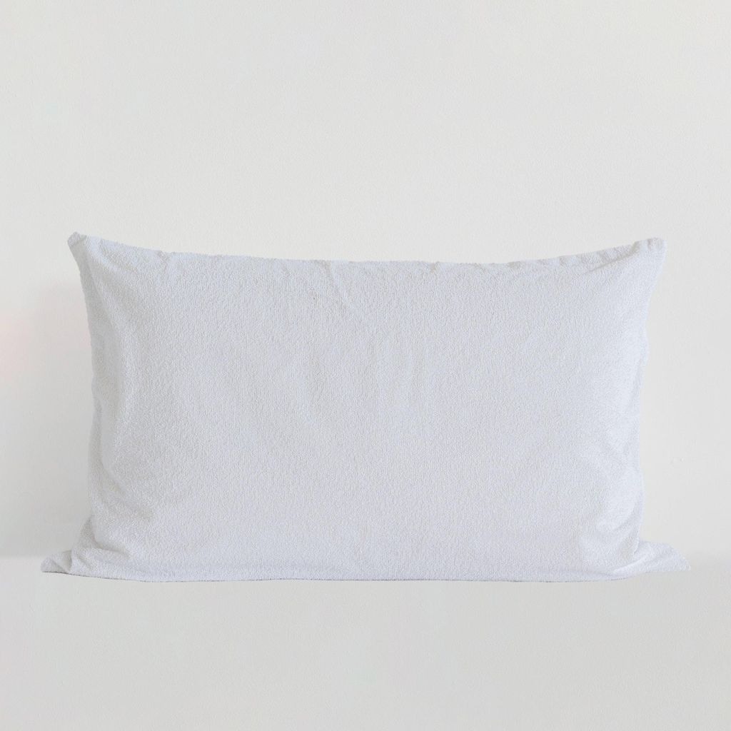 Baumwollfrottee Wasserfester Kopfkissenschoner 60x60 cm 100% Baumwolle (Grundgewebe) Polyurethan (Beschichtung) Hergestellt in Europa