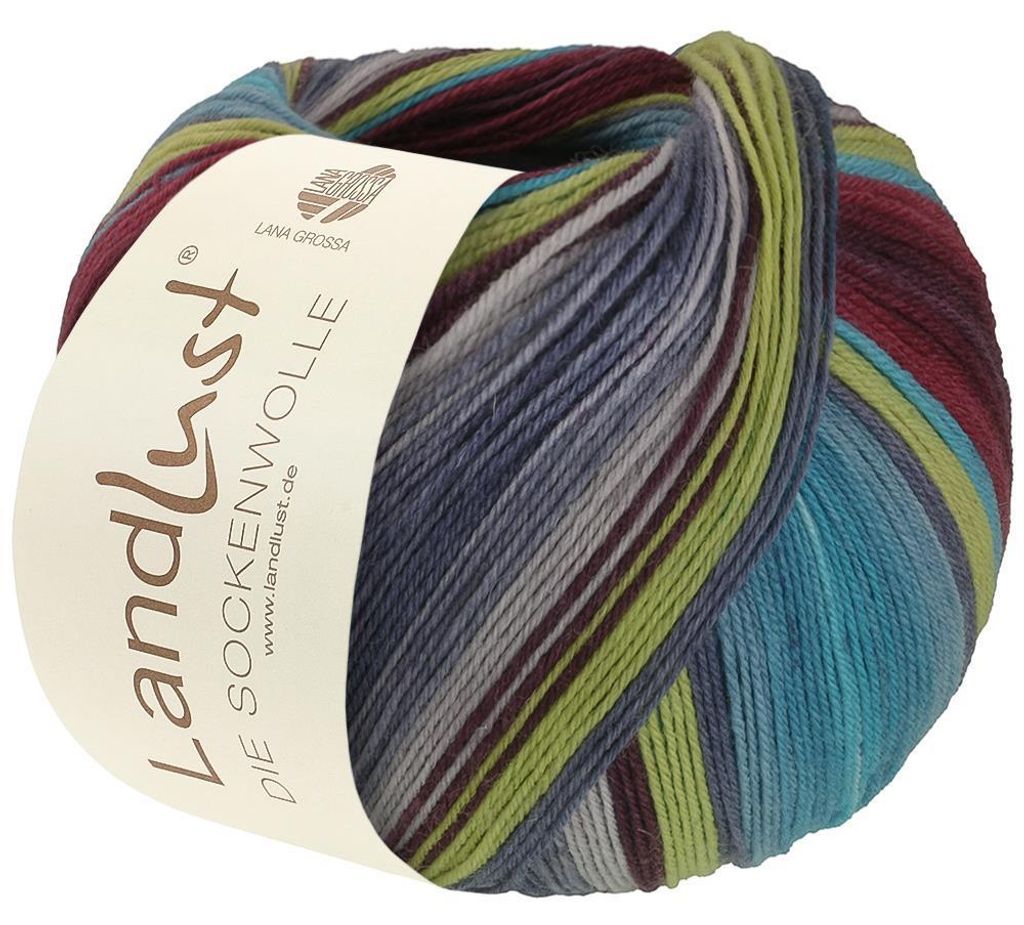 Lana Grossa Landlust DIE SOCKENWOLLE 100 g 4-fach Produktbild 