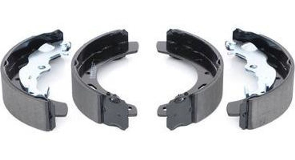BOSCH 0 986 487 796 Bremsbackensatz OE BV612200BD kompatibel mit B-Max, Focus, Puma, Tourneo, Transit