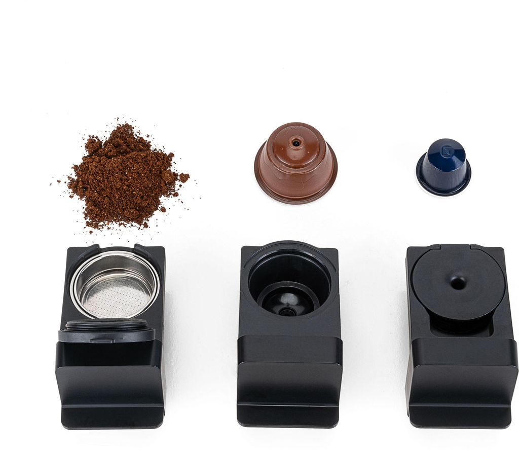 Wilfa Volo Multi Mini-Kaffeemaschine für Kapseln und gemahlenen Kaffee