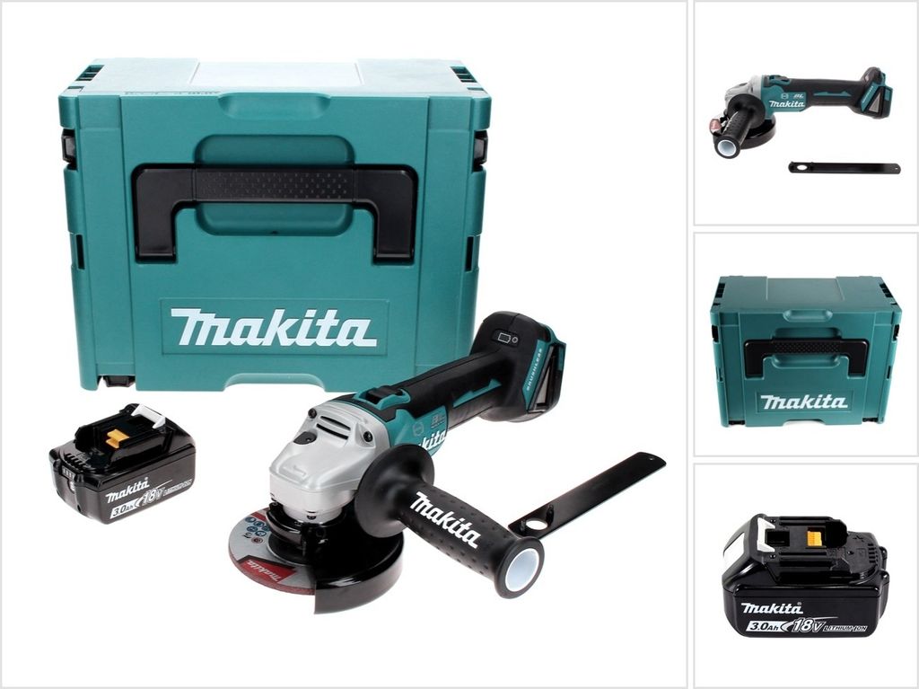 Makita DGA 506 F1J Meuleuse d'angle sans fil 18 V 125 mm + Image du produit 