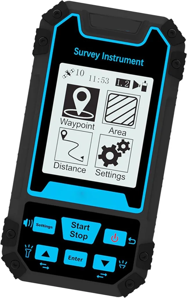 GPS de surface agricole portable avec navigation trail et haute précision