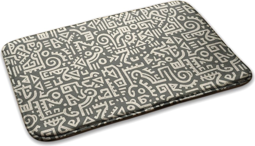 Teppich Wohnzimmer Schlafzimmer Modern - 75 cm x 45 cm - Ethnisches Muster