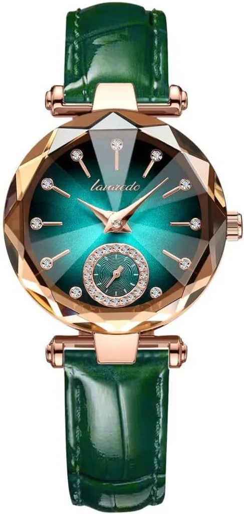Orologio Donna Elegante 32mm: Quarzo di Precisione e Vera Pelle