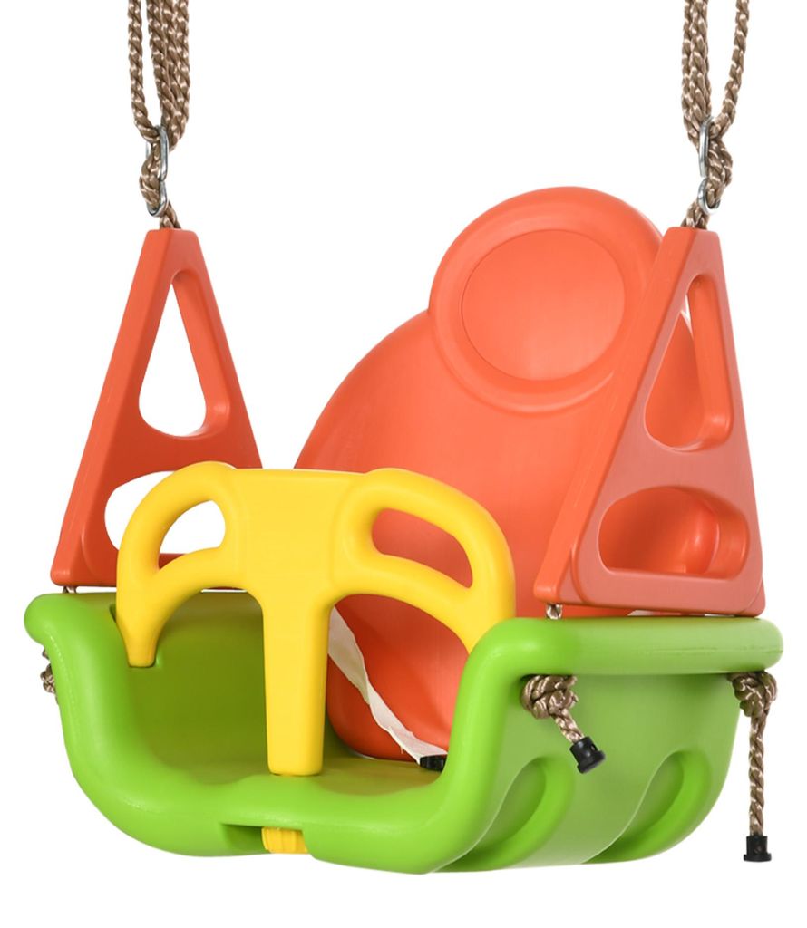 Outsunny 3-in-1 Babyschaukel, Kinderschaukel mit Produktbild 