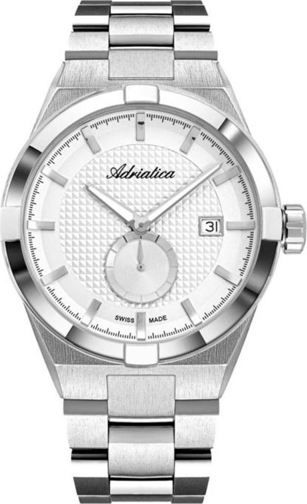 Adriatica A8336.5113Q silberne Uhr