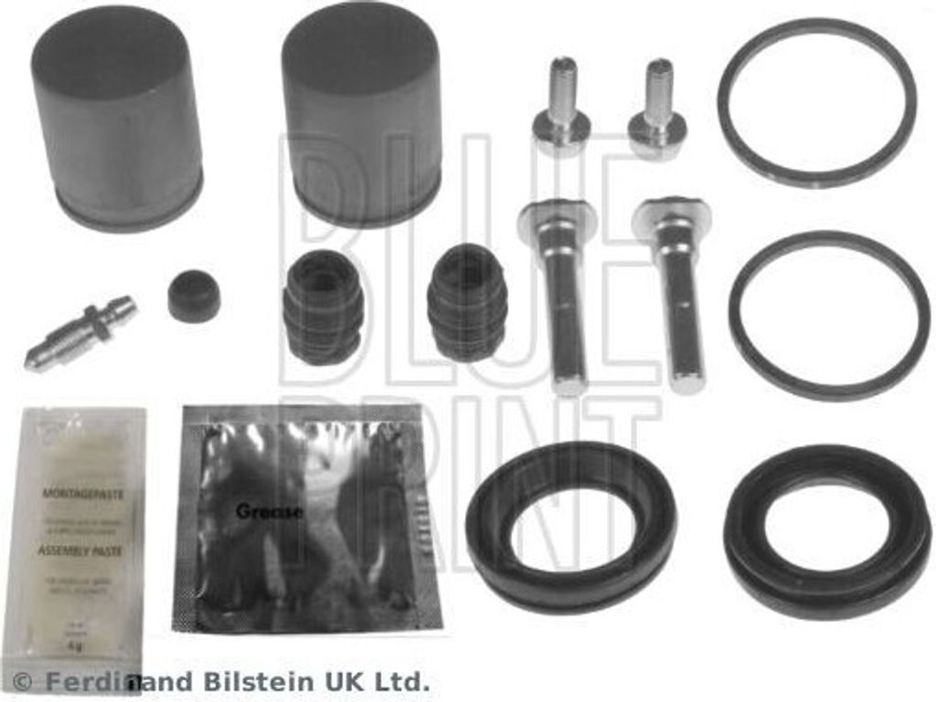 BLUE PRINT Bremssattel-Reparatursatz für NISSAN NAVARA (D22) Vorne ADN148122
