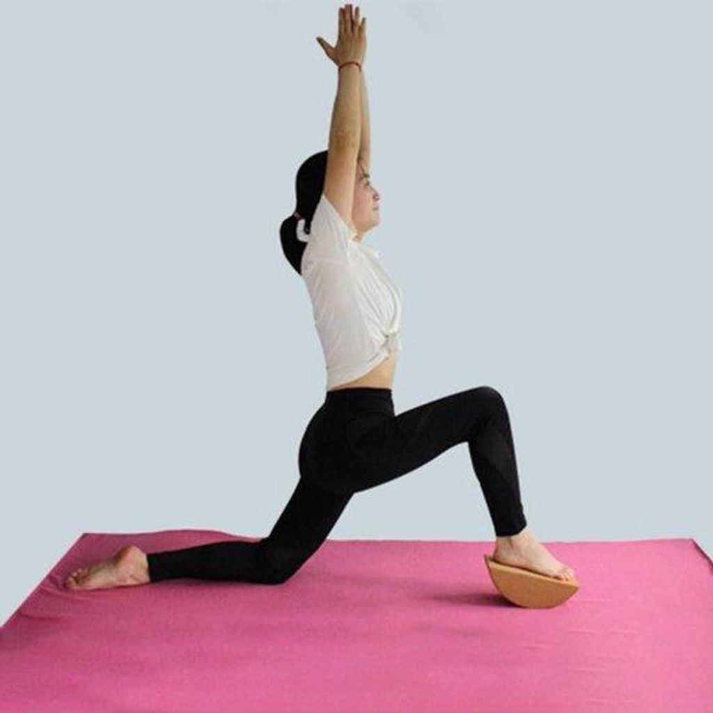 Yoga-Sitzblock - Accessoire für Heilende Yoga-Übungen mit Gummi